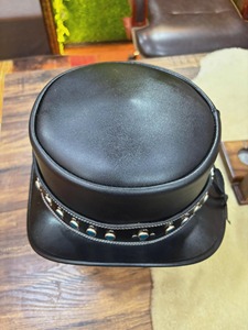 Premium Handcrafted Leather Cowboy <b>Hat</b> Adjustable String Classic <b>Western</b> Style Outdoor Sun <b>Hat</b> for Adults Unisex Four Seasons - Product Image 3