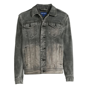 Veste en jean pour homme, design streetwear moderne, tissu en coton respirant, qualité supérieure, confortable pour tous les jours - Product Image 1