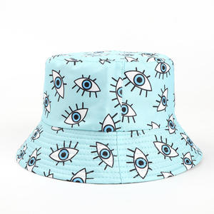 Sombrero de Pescador con Estampado de Flores y Logotipo Personalizado, Unisex, Impresión por Sublimación, para Playa, Marca Fortleo - Product Image 1