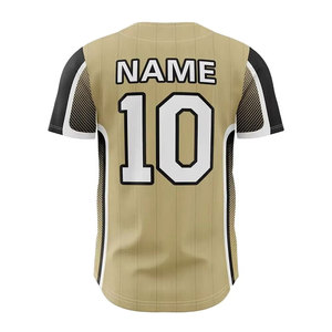 Men <b>Baseball</b> Style Team Uniform Jersey Lightweight Athletic Wear Supplier Wholesale OEM ODM - Product Image 3