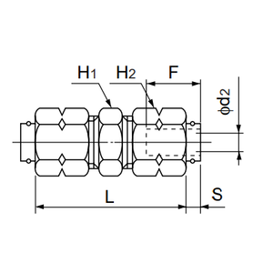 Conexión genérica NITTA Quick Seal UC1N5/16-ST - Product Image 1