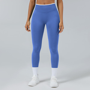 Vêtements de sport sans couture personnalisés pour femmes, vente en gros, tenues de gym, vêtements de fitness, leggings sans couture froncés push-up pour femmes 2026 - Product Image 4
