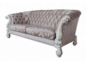 Royal Luxury Solid Teak Wood <b>Sofa</b> Set Classical 6 Seater Carved Fabric Couch Coffee <b>Side</b> <b>Table</b> Antique Living Room Furniture - Product Image 4