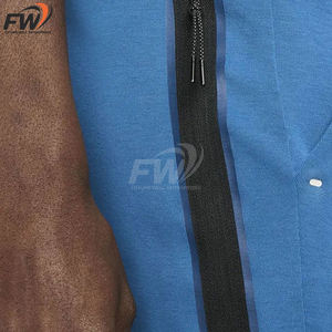 Pantalon de jogging décontracté personnalisé de haute qualité en coton lavé avec taille élastique, coupe large pour homme - Product Image 4