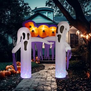 9.8ft White Ghost Inflatable Outdoor Holiday Yard Decoration Festive Yard Decorations - Product Image 5