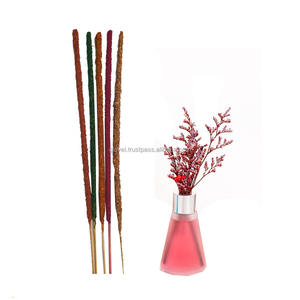 Bâton d'encens coloré de fleurs séchées de qualité supérieure parfum de salle de bain domestique diffuseur de roseau parfumé bâton de rotin disponible en inde - Product Image 5