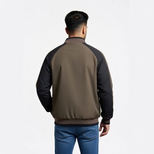 Men Casual Bomber <b>Jacket</b> Lightweight Windbreaker <b>Slim</b> <b>Fit</b> Spring Autumn <b>Jacket</b> - Product Image 2