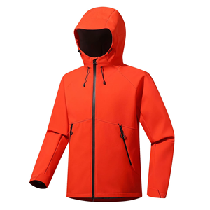 Chaqueta Deportiva Unisex Cosh de Dos Tonos, Impermeable, en Amarillo Mostaza y Verde Oliva - Product Image 3