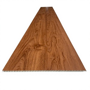 MDF Artistic Natural Wood <b>Ceiling</b> Tiles with Fireproof Class a & Waterproof Features Modern Design for Apartment House Interiors - Product Image 3