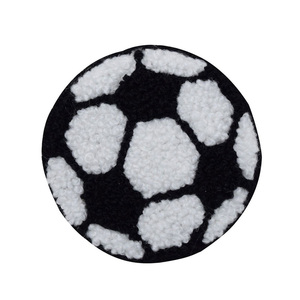Patchs brodés personnalisés en tissu avec logo brodé auto-adhésifs pour vêtements - Product Image 1