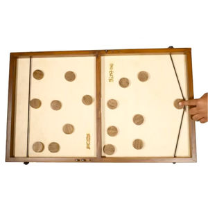 Jeu de hockey de table rapide en bois pour la vente en gros, jeu de société interactif personnalisé pour fêtes et familles - Product Image 4