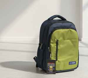 Sac à dos pour ordinateur portable en polyester grande capacité avec logo personnalisé, 15 pouces, fermeture éclair résistante à l'eau, sac à dos multifonctionnel pour un usage quotidien - Product Image 2