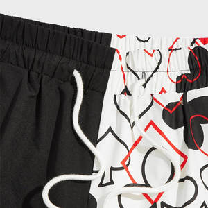 กางเกงว่ายน้ำขาสั้นของผู้ชายผ้าโพลีเอสเตอร์100% พิมพ์ซับลิเมชันสำหรับ3D ชุดชายหาดและชุดว่ายน้ำออกแบบได้ตามต้องการ - Product Image 5