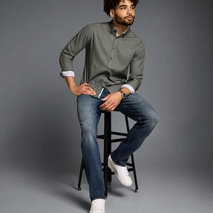 22. Pantalones Holgados para Hombre al por Mayor, con Logotipo Personalizado, Estilo Urbano, Ropa de Moda Urbana, Proveedor OEM ODM de Marca Privada - Product Image 1