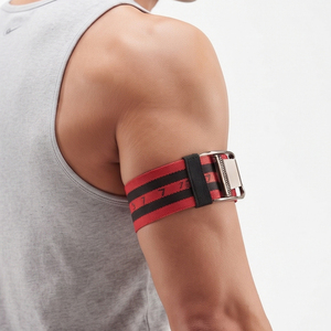 <b>Workout</b> Fitness BFR Compression Bands Training Muscle Fit Bicep Bands Men Professional Gym Trainer Blood Flow Restriction Bands - Product Image 2