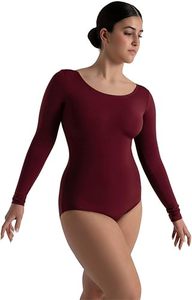 Maillot de Ballet para Niñas, de Terciopelo, Manga Larga, Azul Marino, para Entrenamiento de Danza y Gimnasia, con Cintura Elástica - Product Image 5