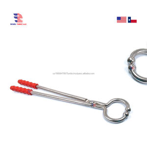 Pince de maintien pour bovins irlandais 42 cm en acier inoxydable réutilisable pour chiens, bovins, vaches, buffles – Outil vétérinaire - Product Image 2