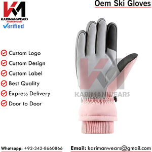 <b>Ski</b> <b>Gloves</b> Extreme Cold Weather Snow <b>Gloves</b> Thermal Waterproof Windproof Warm Fit OEM Bulk Supply - Product Image 4