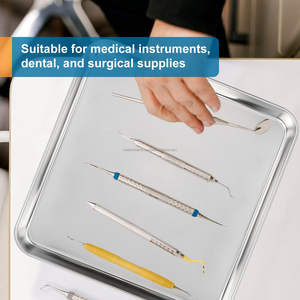 Bandeja de Instrumentos Quirúrgicos de Acero Inoxidable de Primera Calidad, Certificación CE ISO, OEM ODM, Tamaños Personalizados, Proveedor Mayorista - Product Image 5