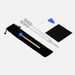 Juego de diapasones de 32 Hz con martillo para sanación del ADN, terapia de sonido de chakras, mantener el cuerpo sano - Product Image 1