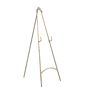 Hot Selling <b>Cast</b> Iron Easel Stand Rectangle Shape 33x15x85cm Durable Painted Metal for Living Room Home Decor - Product Image 6