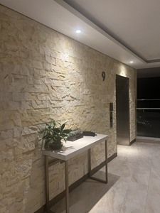 Paneles de Revestimiento de Pared de Piedra de Mármol Amarillo Flexible para Revestimiento de Paredes Interiores y Exteriores - Product Image 5