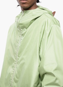 2025 Best Selling Customized Hooded 100% Polyester Lightweight Windbreaker Jackets Casual Fashion Color <b>Block</b> Windbreaker Jacket - Product Image 4