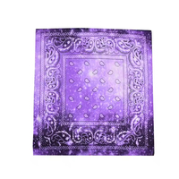 Meilleures ventes : Tissu en coton carré de 22 pouces, imprimé avec logo personnalisé, effet délavé à l'acide, respirant, style urbain, haute qualité, tendance