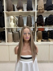 Pelucas sin pegamento de cabello humano virgen chino al por mayor, pre-arrancadas, HD para encaje, 150% de densidad, pequeñas/grandes para encaje frontal - Product Image 4