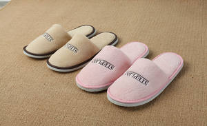 Chaussons jetables pour enfants, à bout fermé, antidérapants, doux, chauds pour l'hiver, pour invités, spa, maison, voyage, hôtel, fête, en gros - Product Image 4