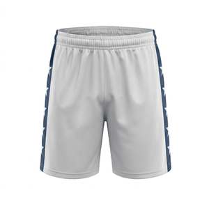 Ensemble de maillot de basket-ball pour hommes blanc et bleu marine avec étoiles, short uniforme sans manches à col en V bleu marine avec étoiles, uniforme de basket-ball - Product Image 5