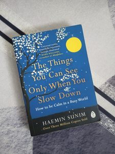 the things you can see only when you slow <b>down</b> By Haemin Sunim English Peperback Book Bestselling Mindfulness Book - Product Image 1