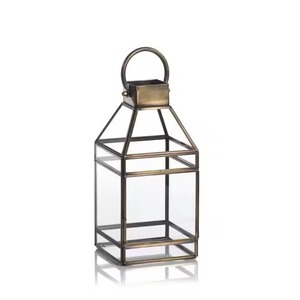 Juego de Portavelas de Metal Negro para Decoración del Hogar, Uso en Interiores y Exteriores, Diseño de Metal Duradero, Estilo Moderno - Product Image 4