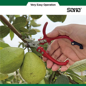 Tijeras de Podar de Jardín SONO G332, Industriales, Duraderas, con Hoja de Acero al Carbono Cromada, para Uso con la Mano Derecha, para Bricolaje y Arreglos Florales - Product Image 3