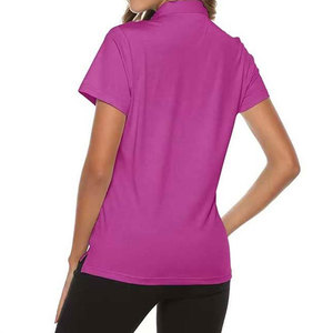 Camiseta Polo de Golf Personalizada al por Mayor para Mujer, de Secado Rápido, Transpirable, Lisa, con Logotipo Personalizado, Camiseta Polo Estampada Informal para Golf - Product Image 4