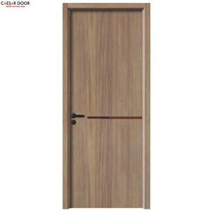 Puerta Interior Moderna de Resina WPC para Hoteles de Alta Gama, Ecológica, Resistente al Agua, Insonorizada, Puerta de Madera Compuesta Acabada - Product Image 1