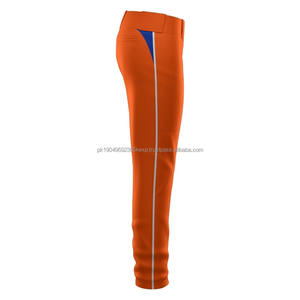 Venta al por mayor de encargo totalmente tinte sublimado a rayas pantalones de béisbol ropa de softbol con comodidad y estilo superior - Product Image 4
