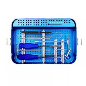 Instrumentos Quirúrgicos Dentales Ortopédicos, Juego de Instrumentos para Tornillos Canulados de 40 mm, Acero Inoxidable, Reutilizables, Kit de Cirugía Canina - Product Image 2