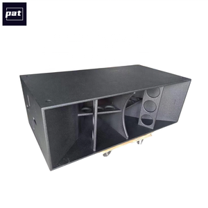 Pat F221 Cabinet Subwoofer Professionale 2x21 Pollici, Doppio Altoparlante PA da 21 Pollici in Legno di Betulla in Vendita - Product Image 2