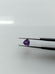 Ametista Africana Natural de 5MM con Corte Trillón, Gema Suelta de la Mejor Calidad para la Fabricación de Joyas - Product Image 2