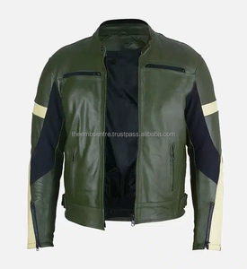 Veste en cuir souple réglable pour hommes Nouvelle arrivée Vêtements de mode à manches longues Dernier style pour les soldes d'hiver Veste pour hommes - Product Image 2