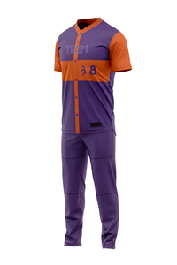 Best Manufacture Polyester Fabric Men Baseball <b>Uniform</b> Best Selling Plus Size high quality Light Weight Men Baseball <b>Uniform</b> - Product Image 5