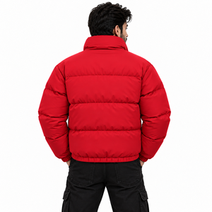Chaquetas Acolchadas para Hombre de Alta Calidad, Personalizadas, Impermeables, con Capucha, Cálidas para Invierno, Estilo Casual Vintage, Venta al Por Mayor - Product Image 2