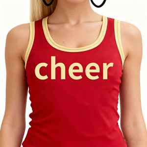 ชุดเชียร์ลีดเดอร์คุณภาพสูง เนื้อผ้านุ่ม ยืดหยุ่น สวมใส่สบาย เหมาะสำหรับทีมเชียร์ - Product Image 1