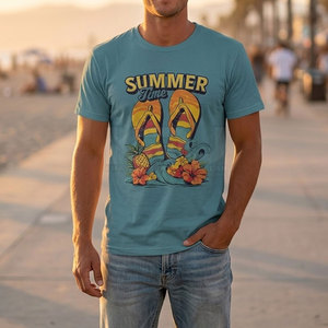 Camisetas DTF para Hombre, Estilo Moderno, Tejido de Punto de Alta Calidad, Impresión Frontal Personalizada, Ecológicas, de Secado Rápido - Product Image 4