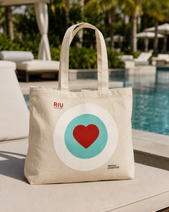 Sac fourre-tout de plage en coton avec logo personnalisé, 140 GSM, tissu naturel non laminé, 45x38x11cm, imprimé, réutilisable, vente en gros, OEM, ODM, marque privée - Product Image 5