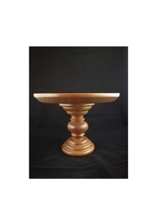 Support à gâteau en bois de luxe, idéal pour les anniversaires, la présentation de desserts, la décoration moderne de la maison et la pâtisserie. - Product Image 3