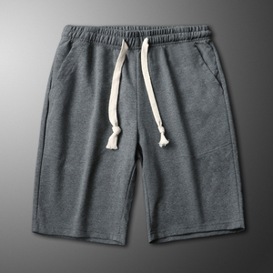 Shorts décontractés à carreaux avec cordon de serrage et poches, 100% coton respirant et à séchage rapide pour hommes, pour les entraînements en plein air et la salle de sport - Product Image 2