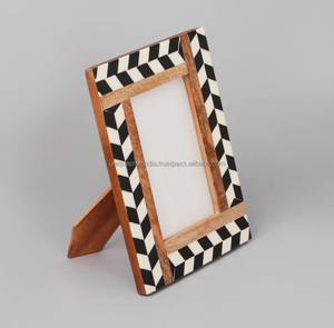 Meilleure qualité Art populaire indien incrustations de résine cadre photo personnalisé en gros modèle modèle pour la décoration de la maison ou les cadeaux - Product Image 2
