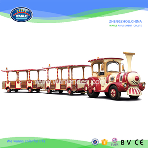 Tren Turístico Eléctrico para Exteriores, <span class=keywords><strong>Paseo</strong></span> en Tren para Parques, Resorts, Calles Peatonales y Plazas - Product Image 5